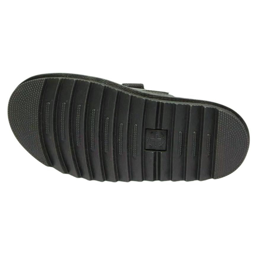 Dr Martens Raine Sandalo da donna in pelle nera 