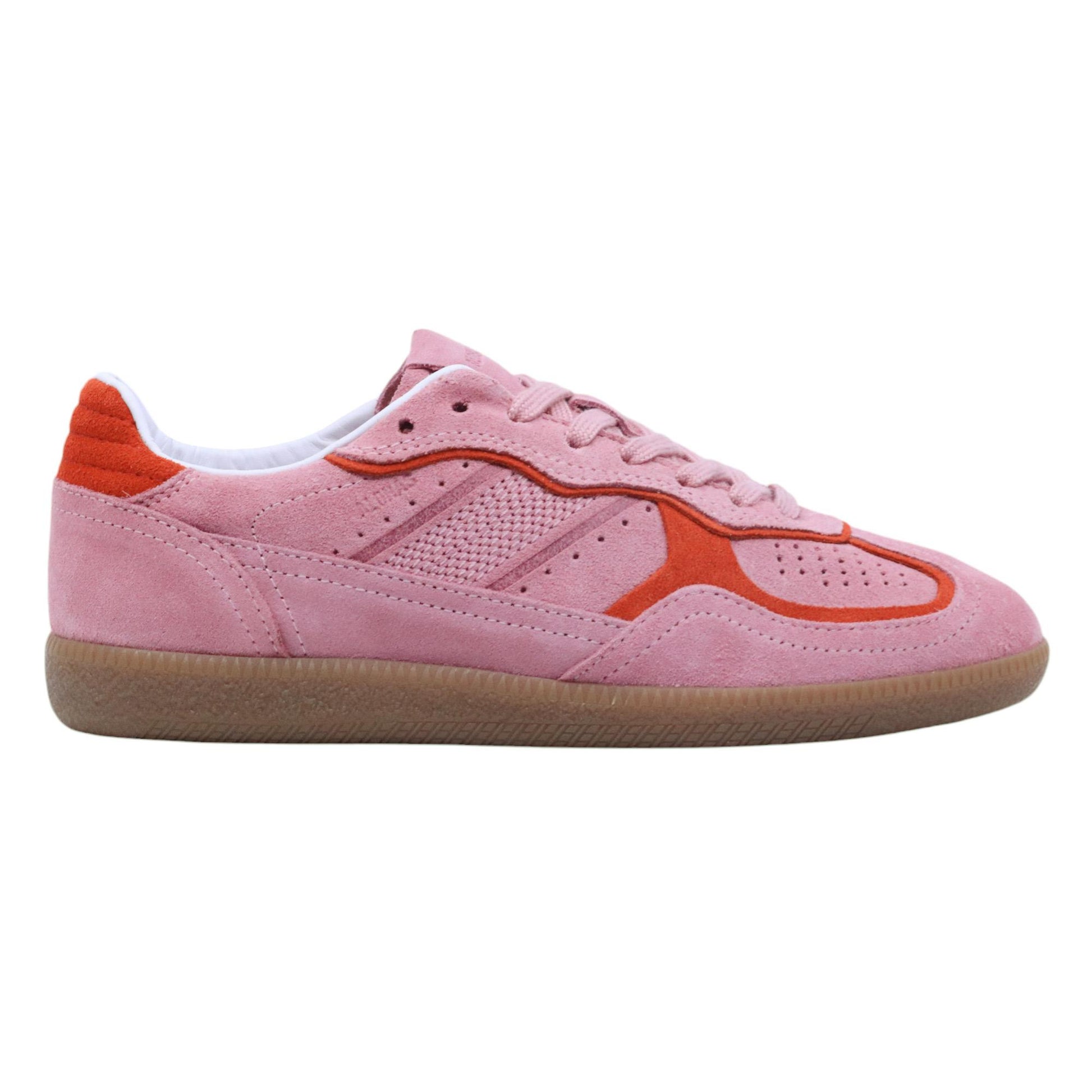 Sneaker donna Alohas 490 in camoscio rosa 