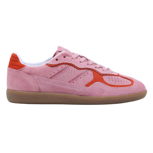 Sneaker donna Alohas 490 in camoscio rosa 