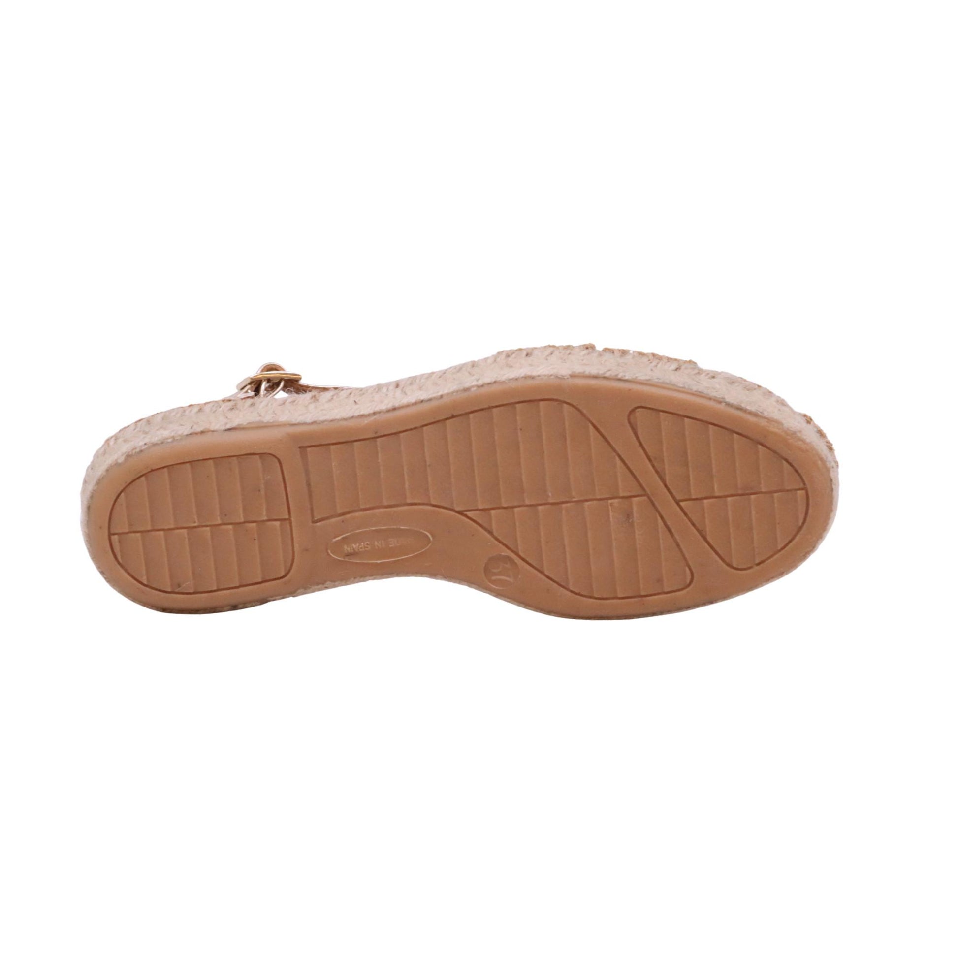 Lagoa Valencia Glitter Platino sandalo donna in glitter platino con zeppa bassa in corda casual estivo 