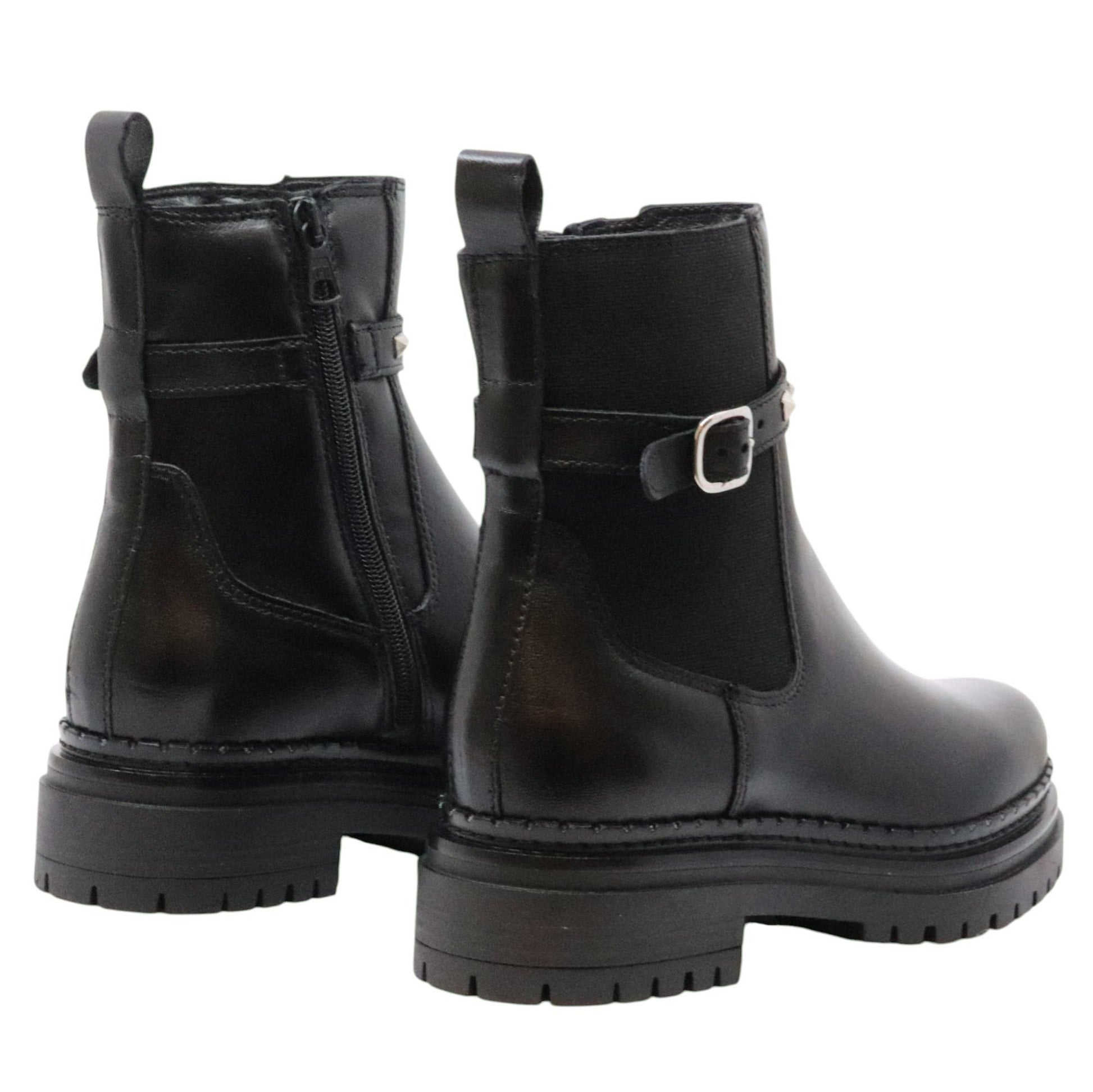 MJUS Deirde L97201 stivaletto donna in pelle nera. 