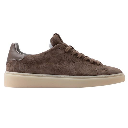 DATE Levante Suede Taupe LV SD TA sneaker uomo in camoscio 