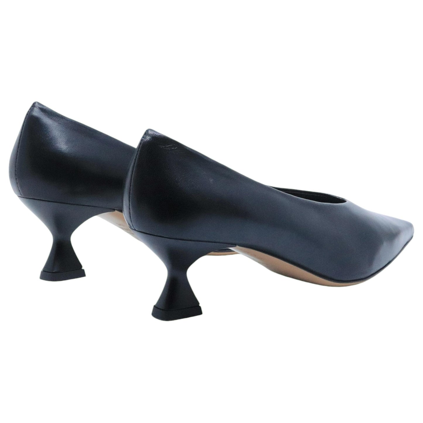 Décolleté donna The Seller SS108 in pelle nera 