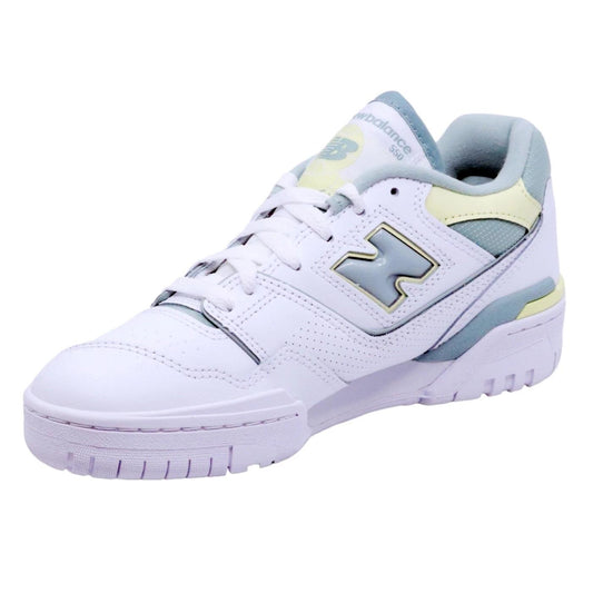 New Balance 550 sneaker unisex in pelle bianca 