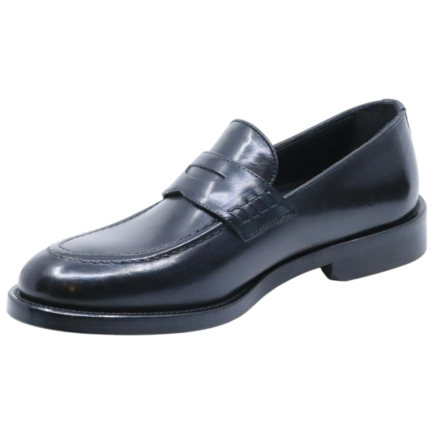 Mocassino uomo Crispiniano 3510 in pelle nera 