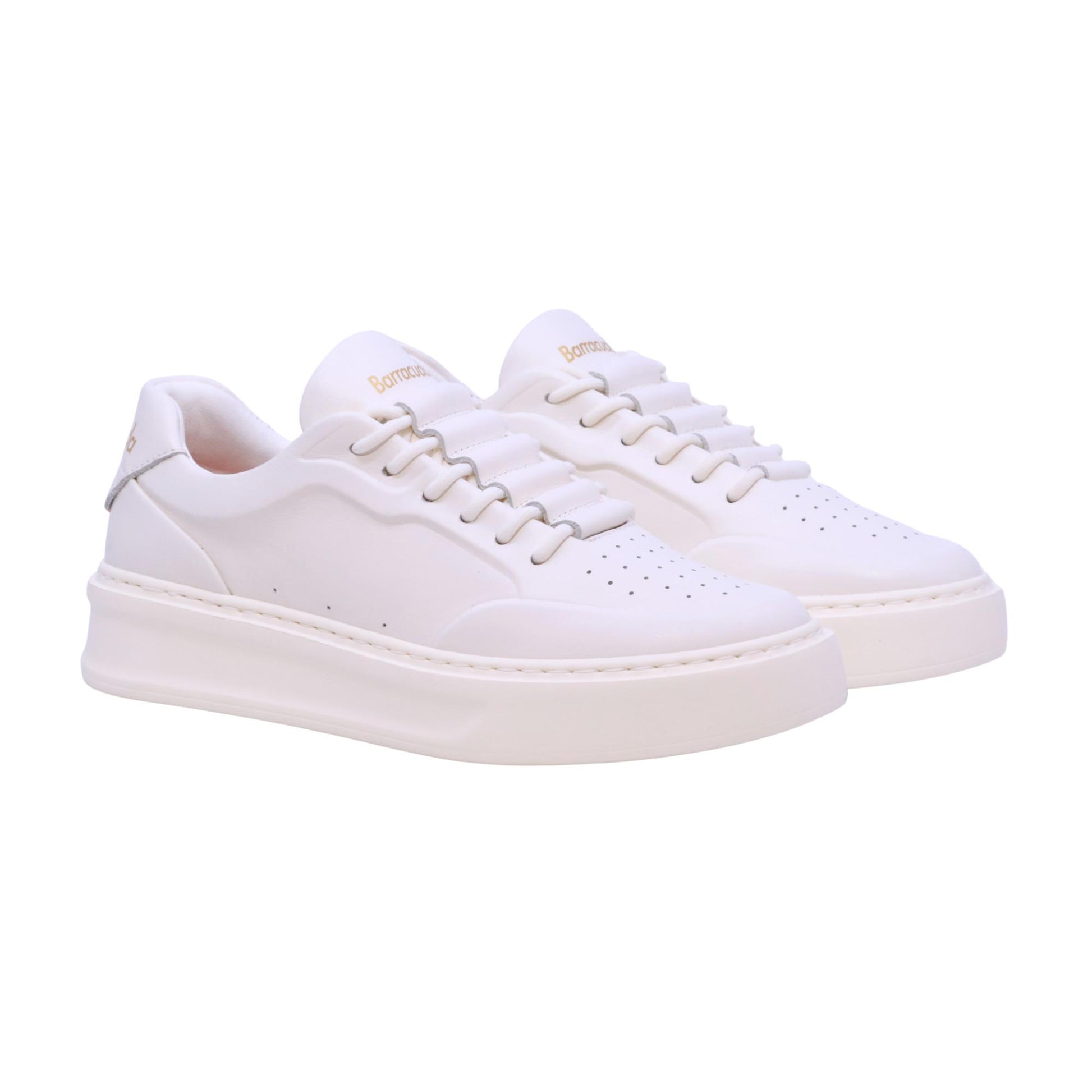 Barracuda Phoenix BD415A White sneaker donna in nabuk 