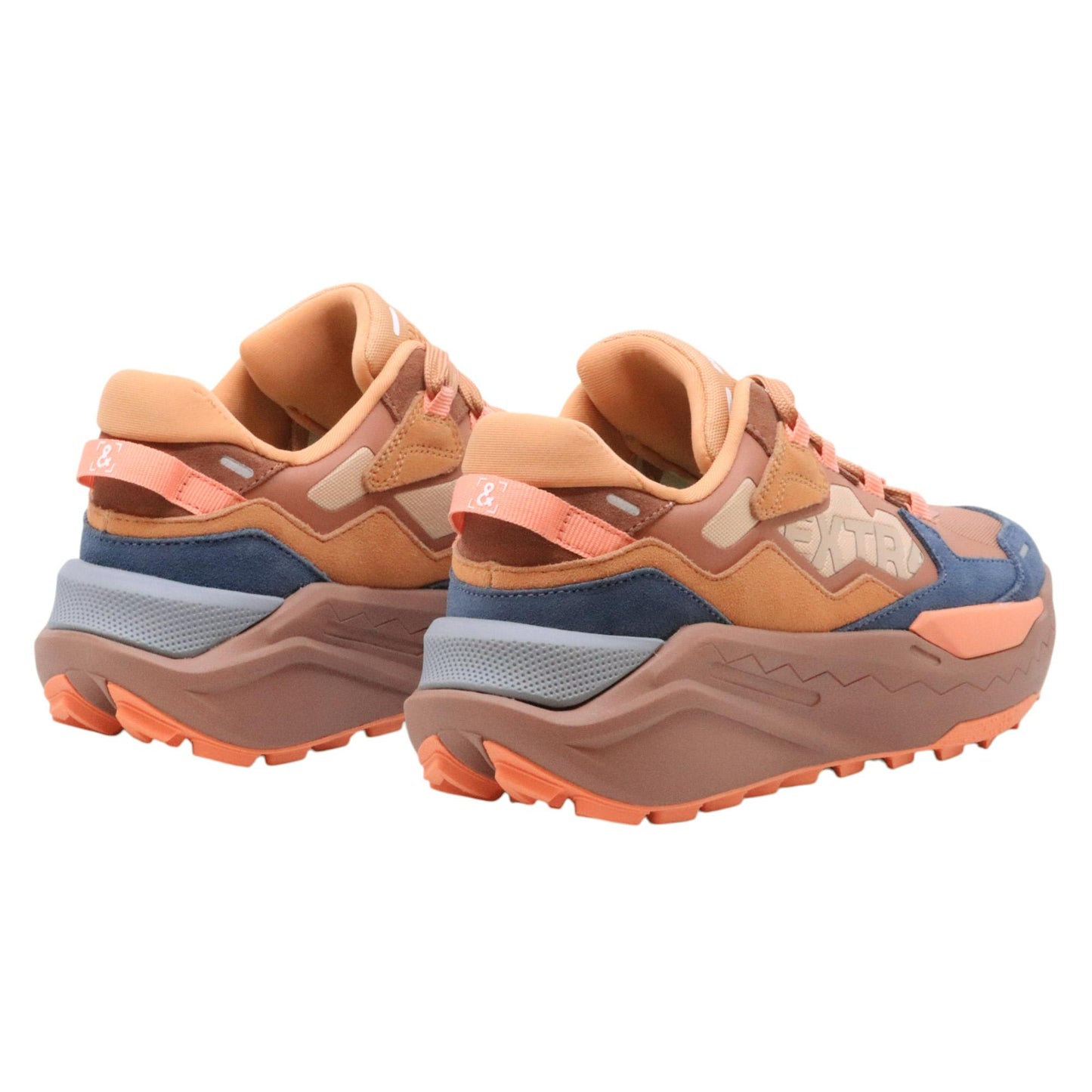 Extr4 Kaizen XL 1.03 sneaker donna tessuto beige athleisure multistrato 