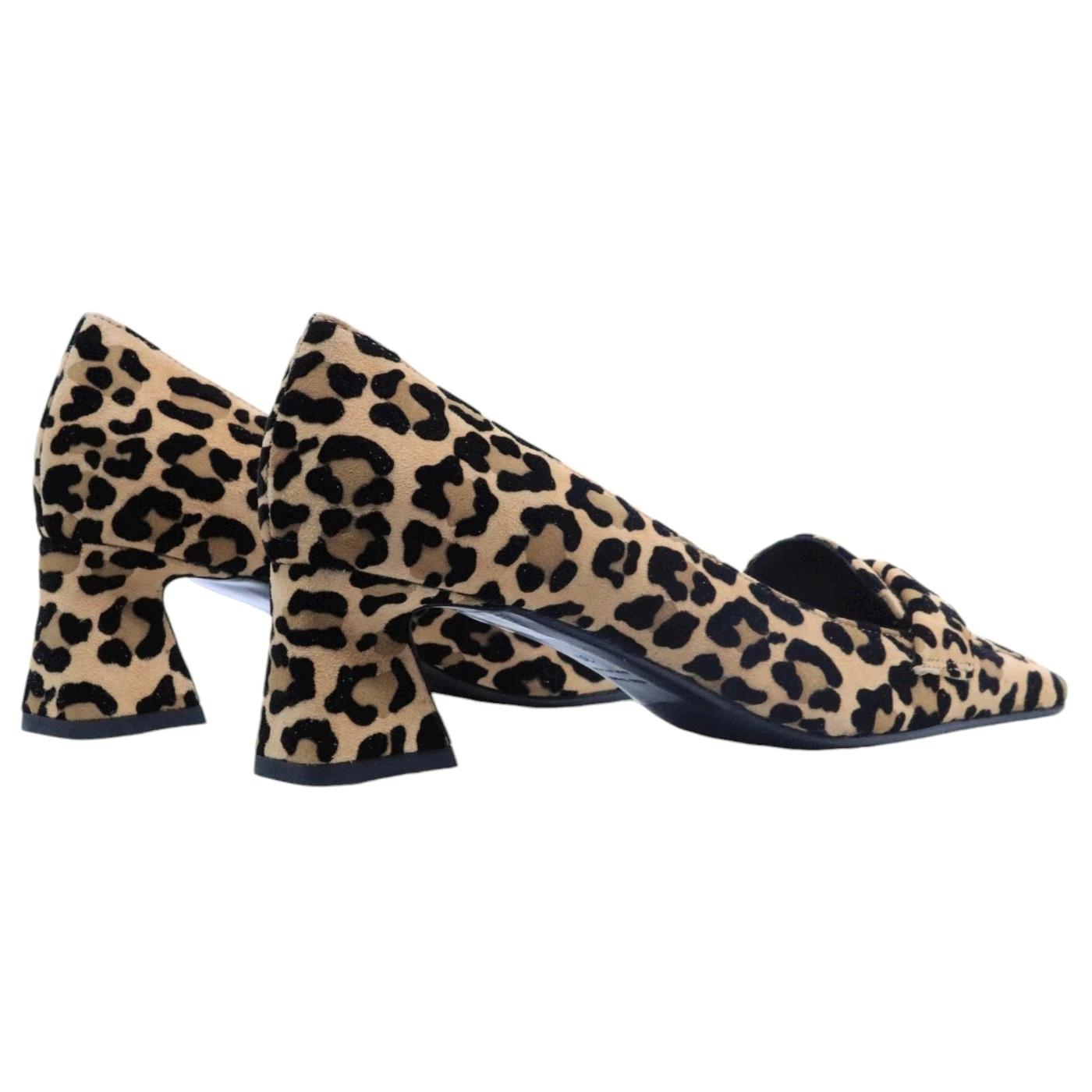 Mocassino Chantal 1962 2397 in camoscio maculato 