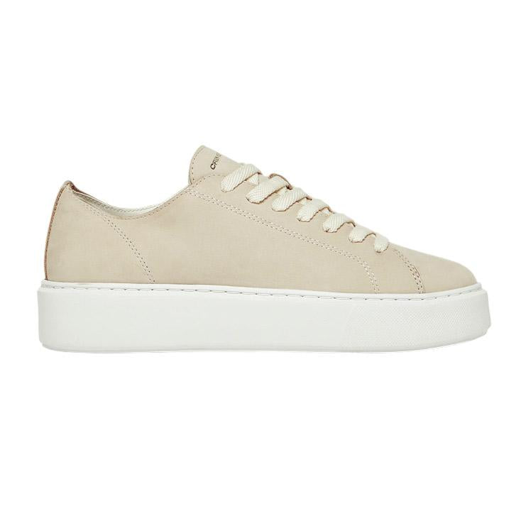 Sneaker donna Crime London Raw Cut 27751 in pelle rosa cipria 