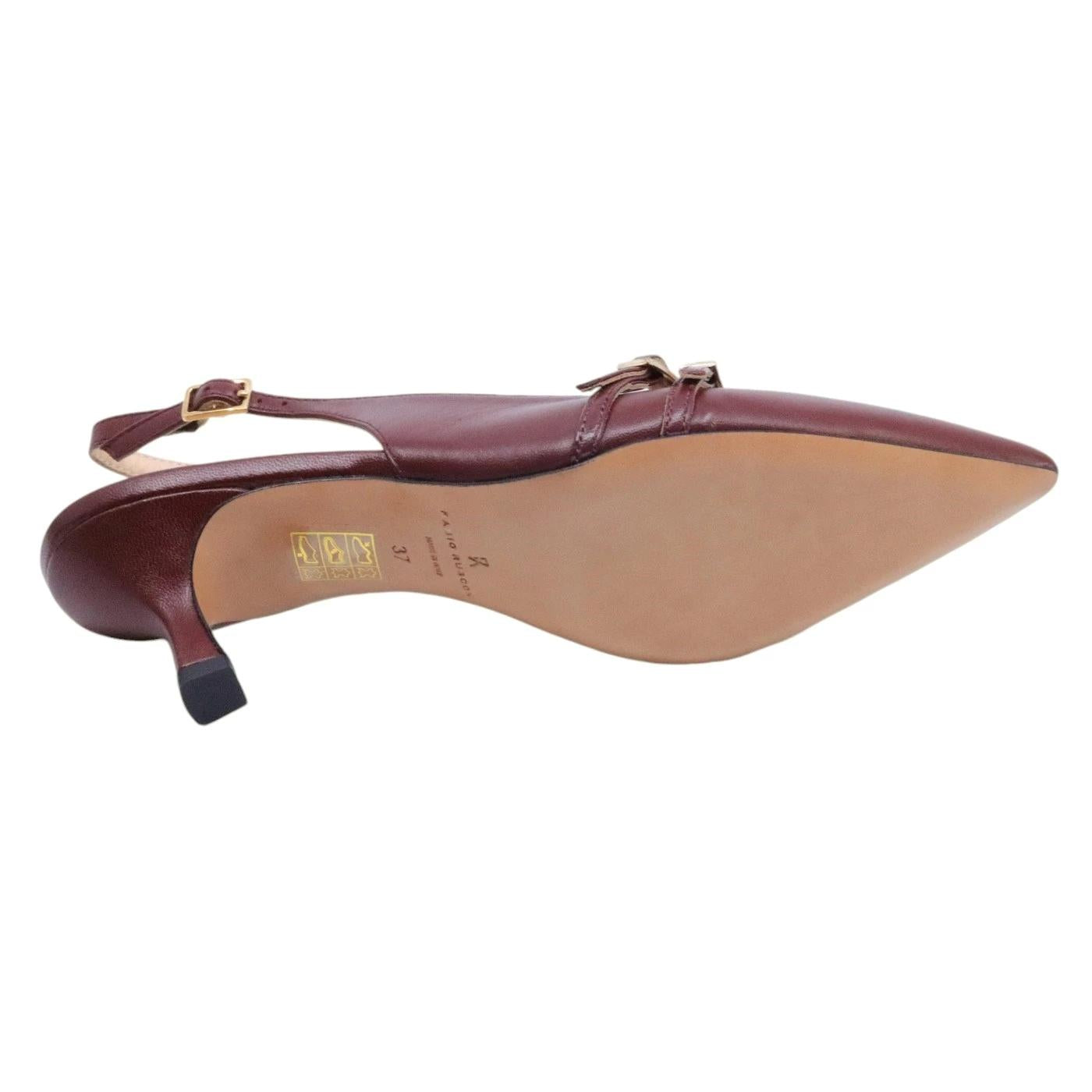 Slingback Fabio Rusconi 2565 donna in pelle 