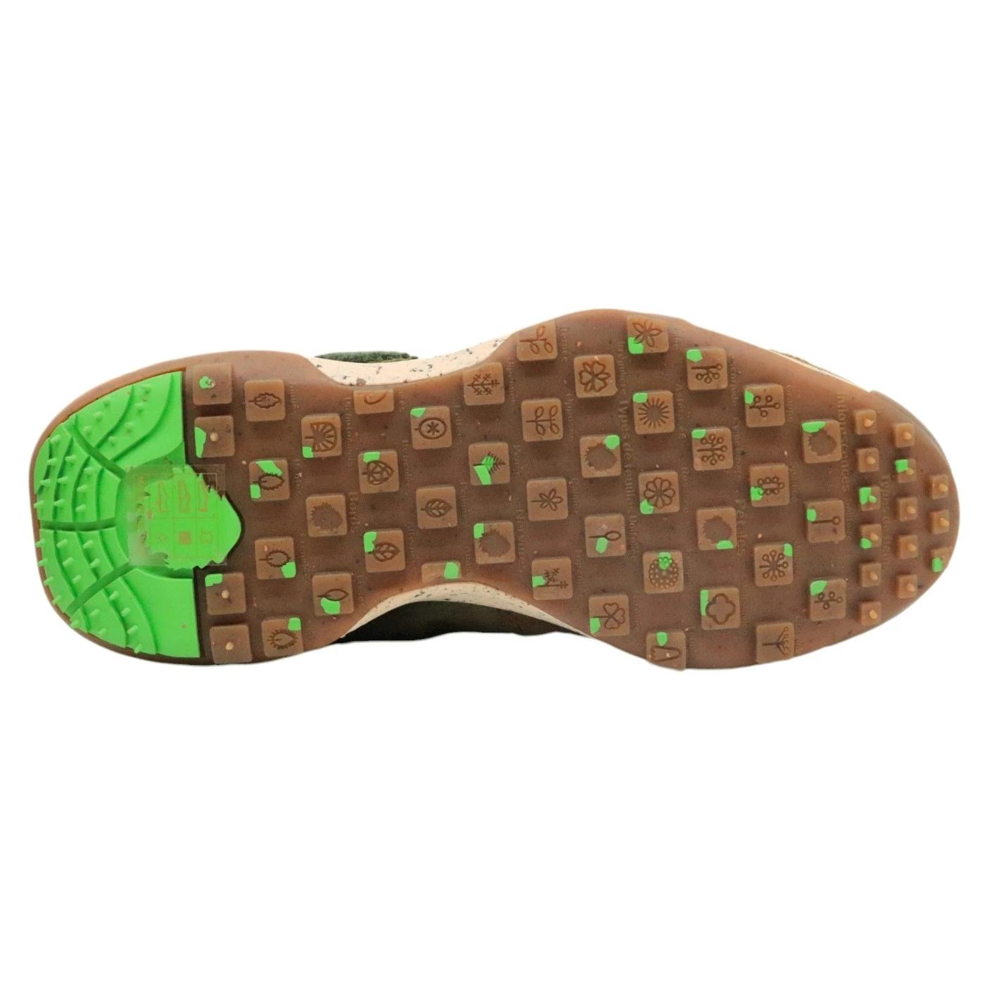 Satorisan Chacrona Premium sneaker uomo in pelle verde 