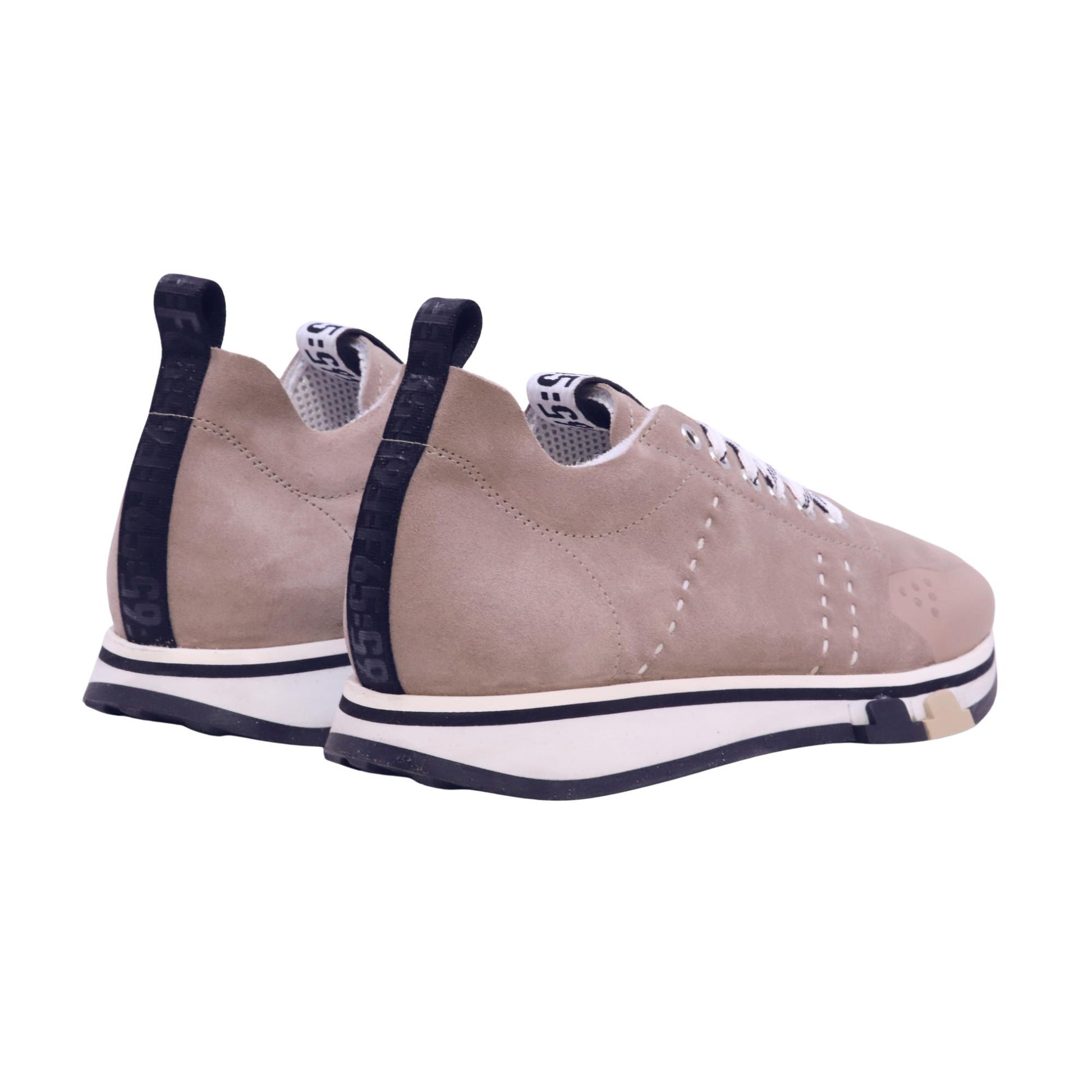 F65 Fabi FU1436X Taupe Cachem Adobe Rose sneaker uomo in camoscio 