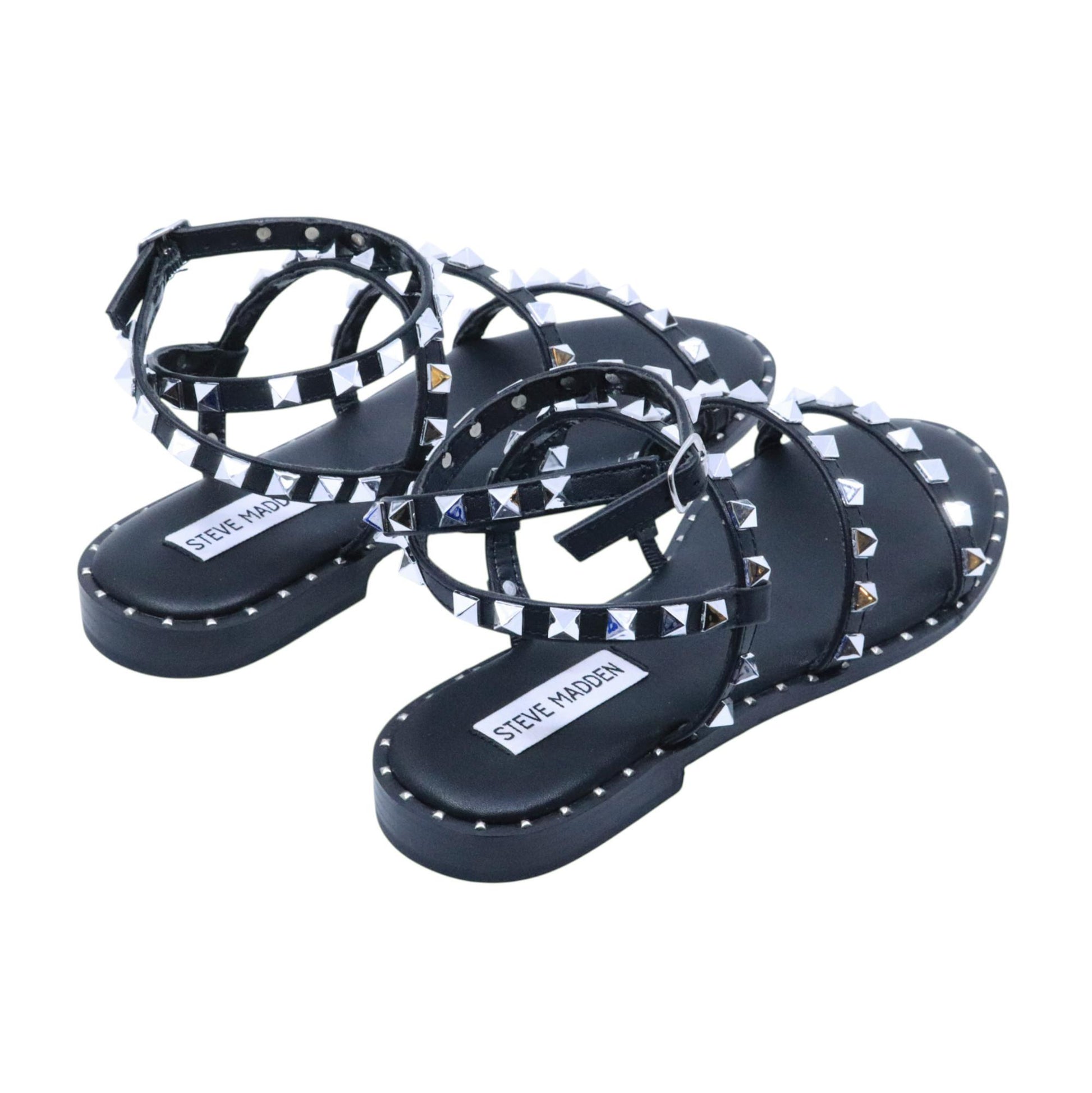 Steve Madden Travel sandalo donna nero 