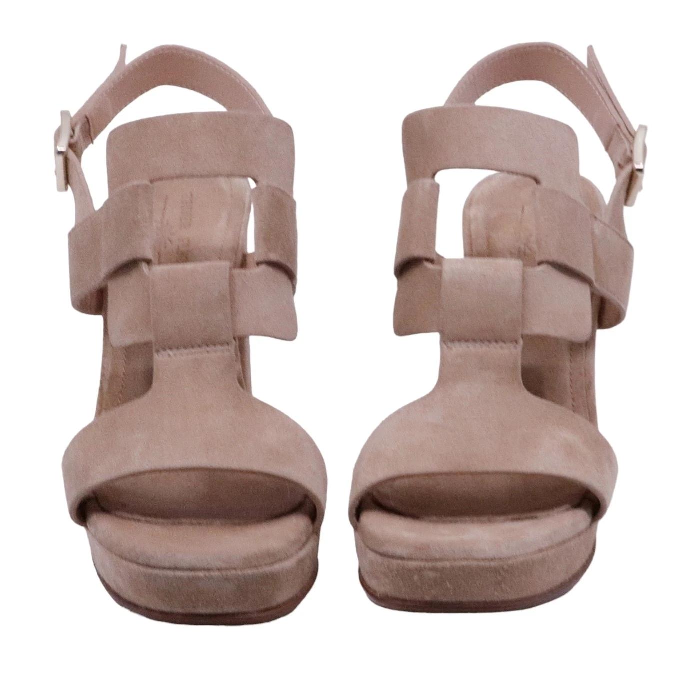 Sandalo donna Triver Flight 508 in camoscio sabbia 