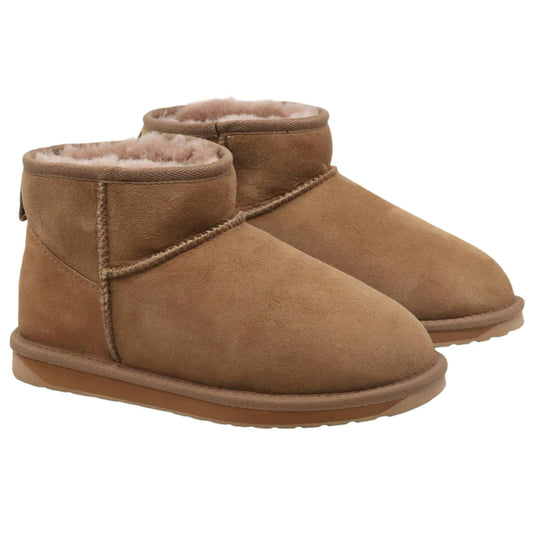 EMU Australia Stinger Micro stivaletti da donna in montone marrone camel 