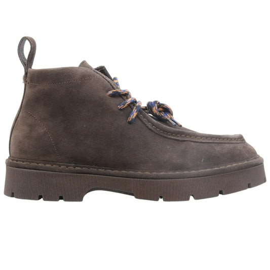 Polacchino uomo Panchic P99 in suede marrone ebano 