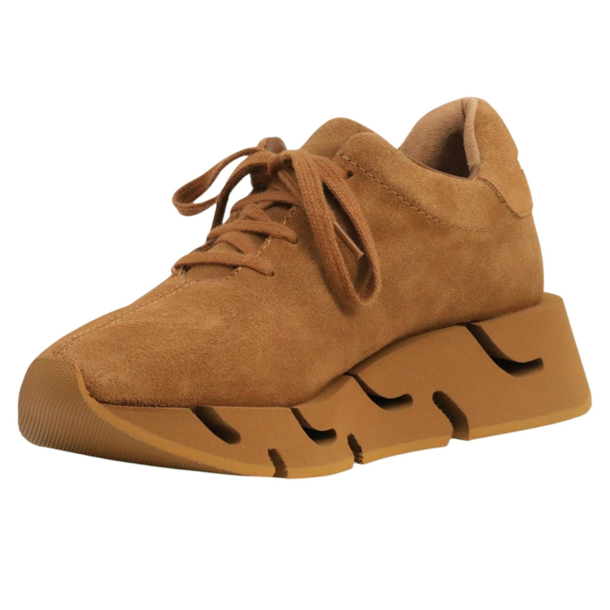 Paloma Barceló Pia sneaker donna in camoscio cuoio 