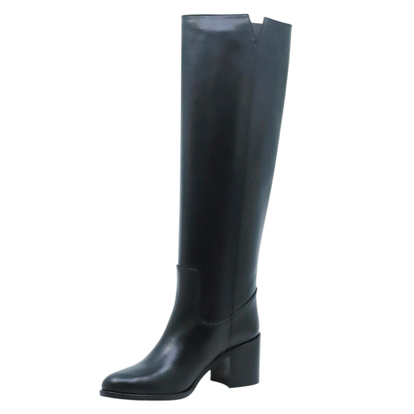 Stivale Via Roma 15 4041 in pelle nera 