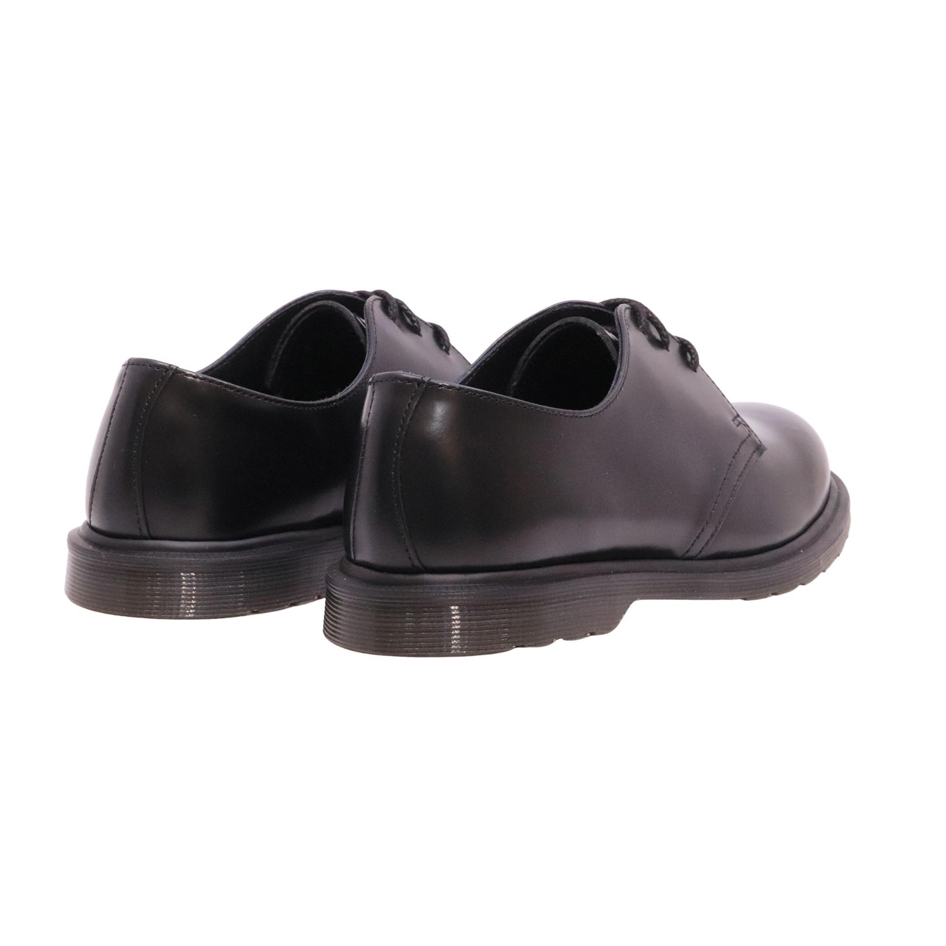 Dr Martens Mayfare 42863001 scarpa uomo in pelle nera Polished Smooth 