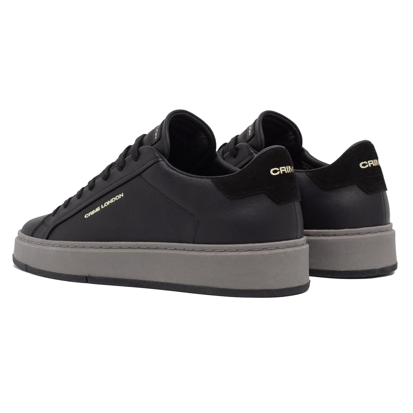 Crime London 15854 Destiny sneaker uomo in pelle nera 