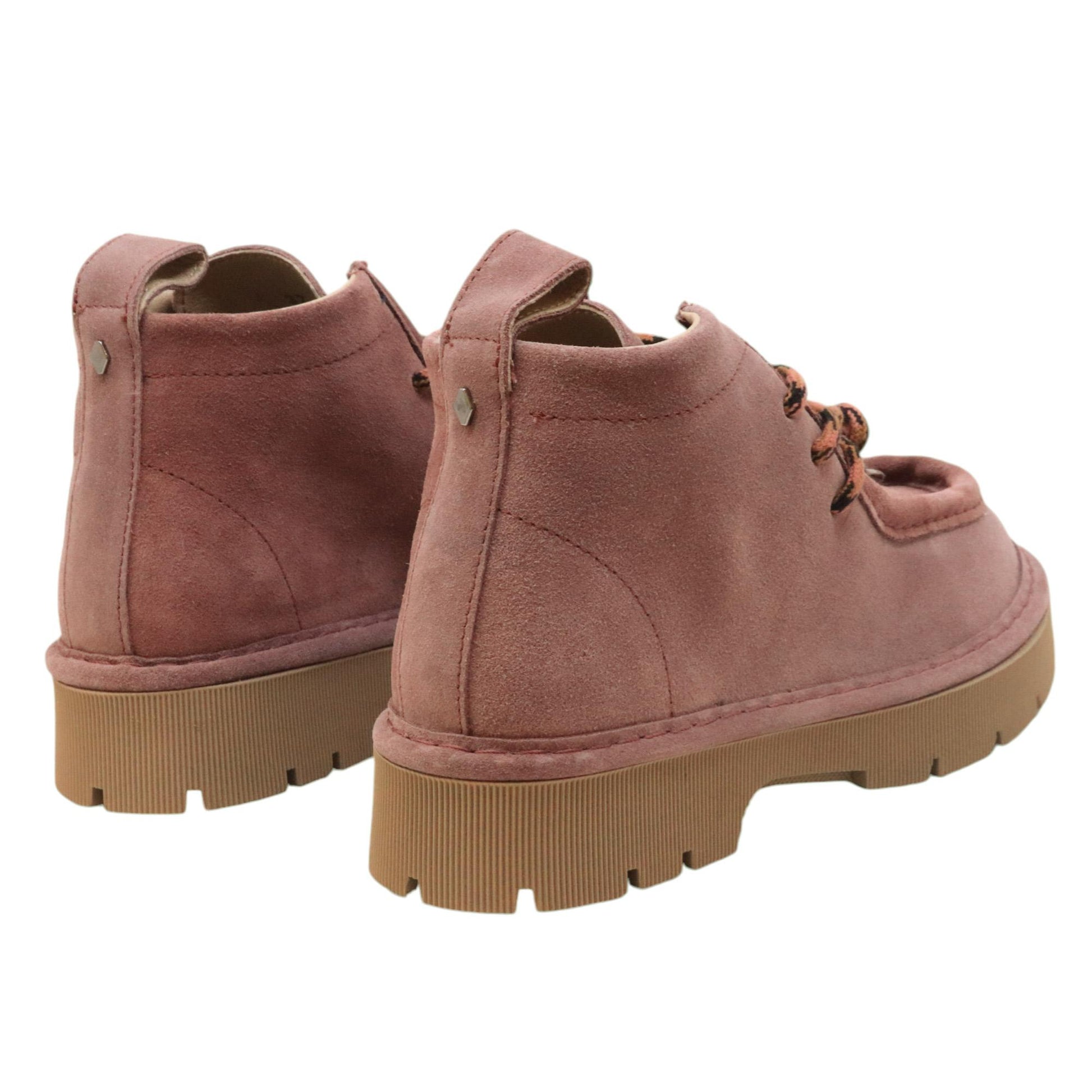 Polacchino donna Panchic P99 in camoscio color brownrose 