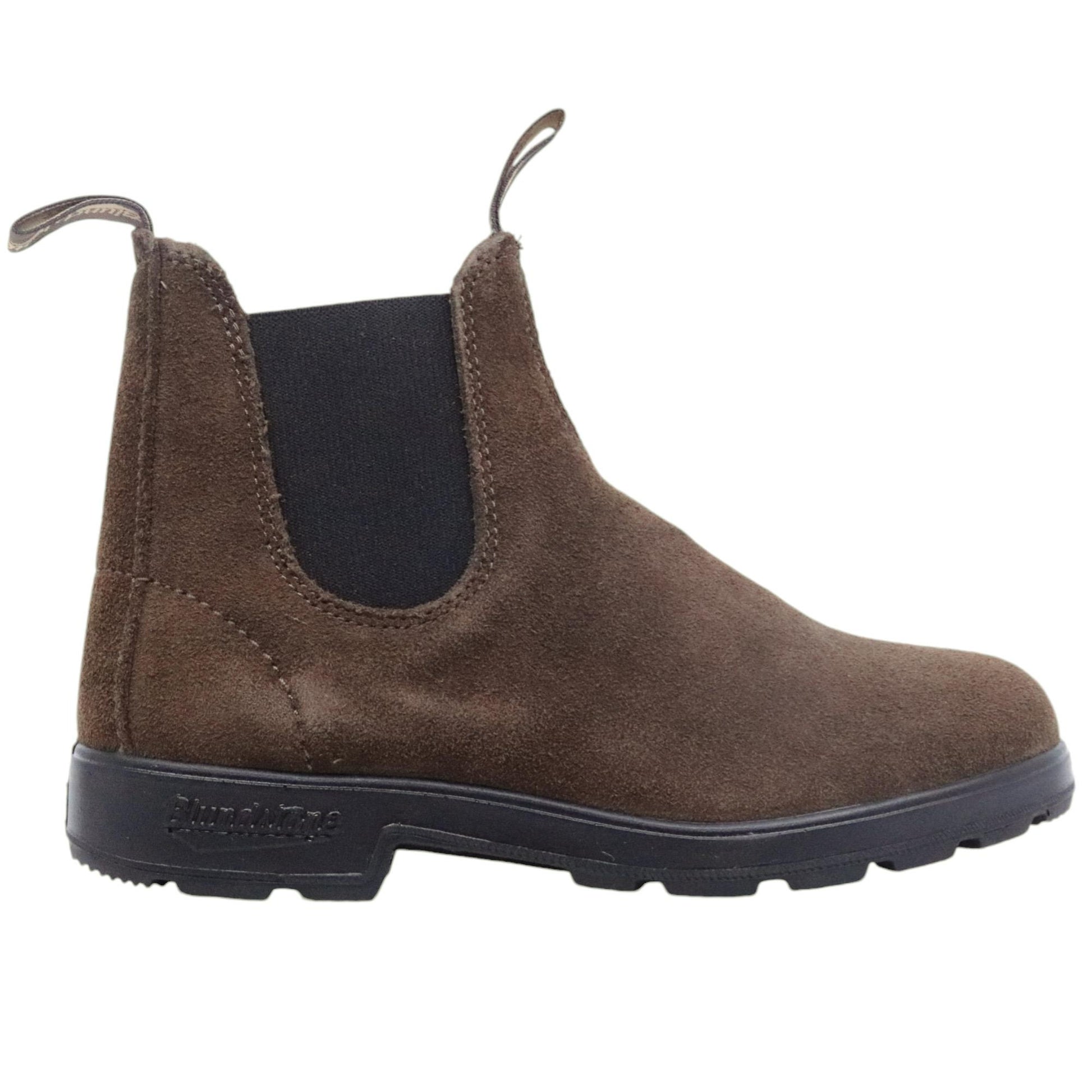 Blundstone 2410 chelsea boot in camoscio cerato marrone 