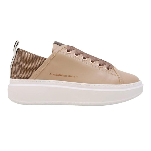 Sneaker donna Alexander Smith Wembley in pelle rose gold 