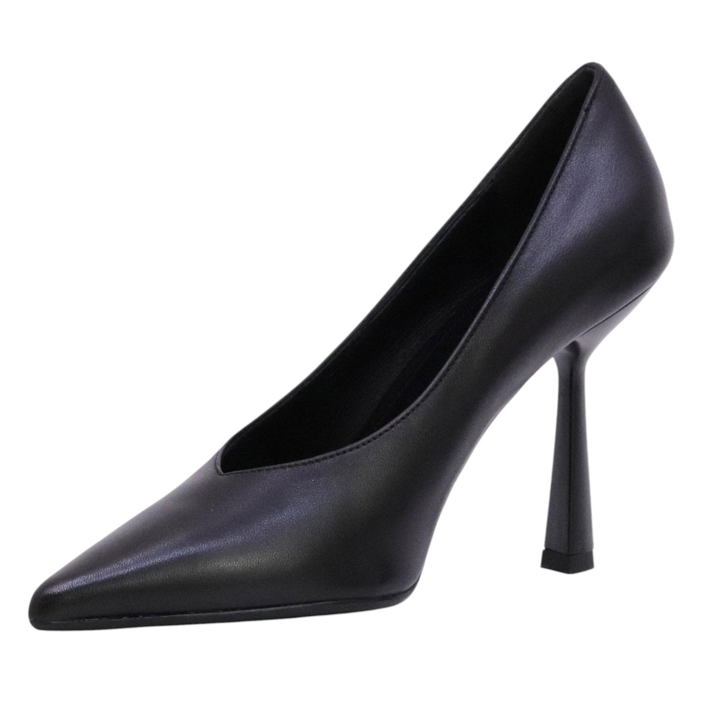 Chantal 1962 2700 décolleté donna in pelle nera 