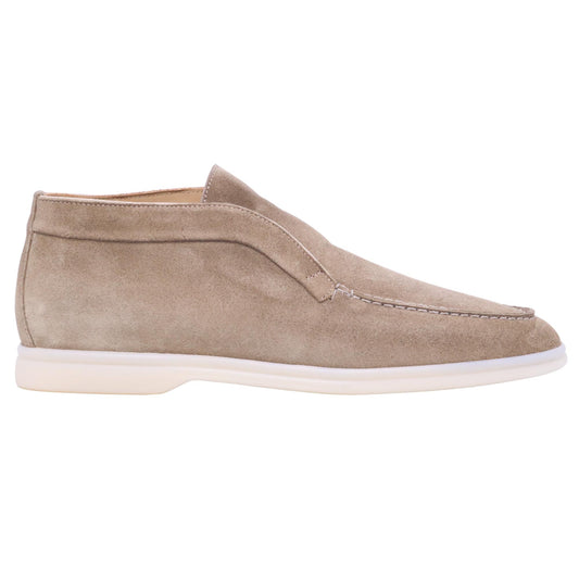 Triver Flight 797-23 Softy Antilope polacchino uomo in camoscio taupe 