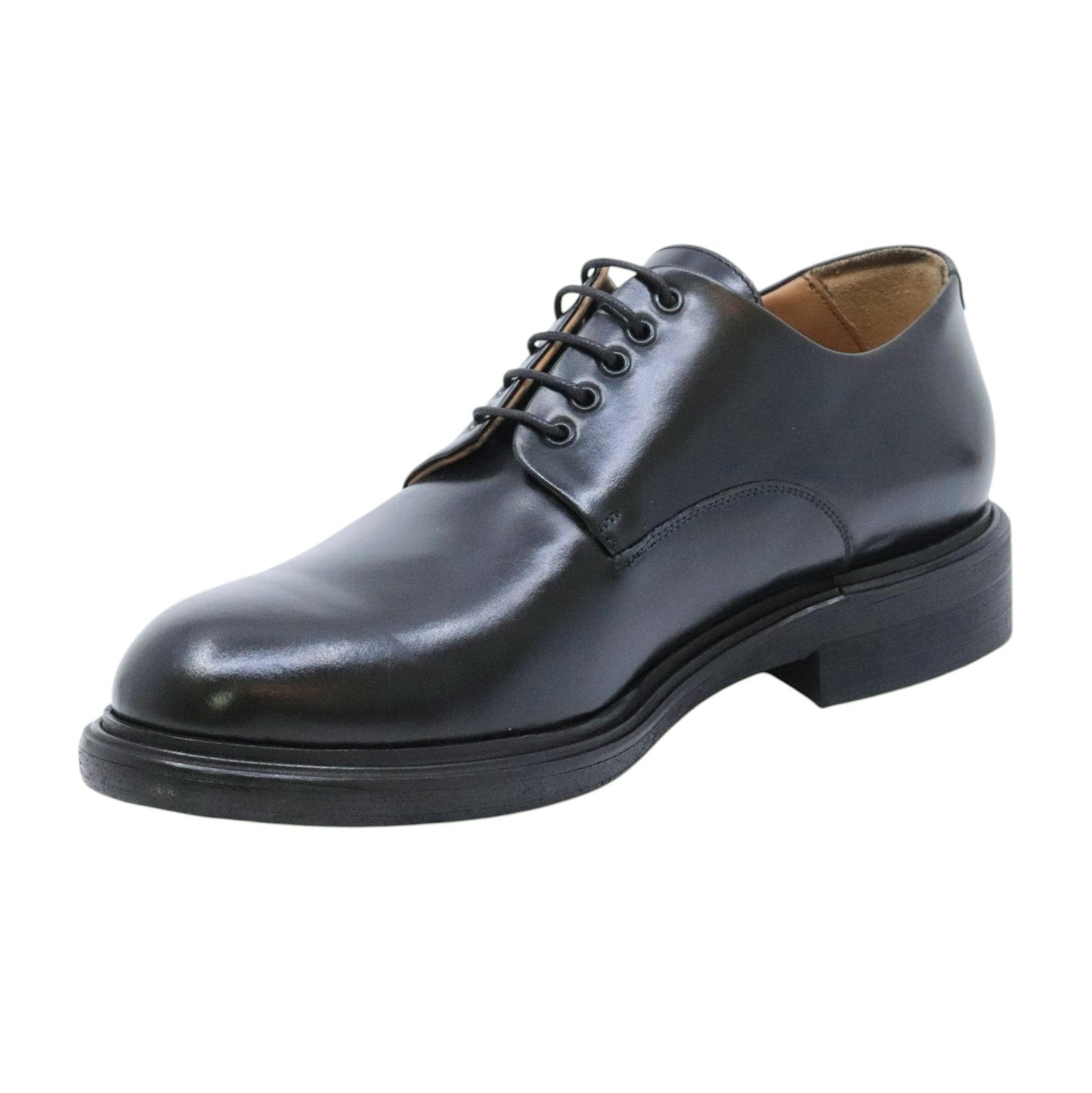 Crispiniano 860 scarpa derby uomo pelle nera 
