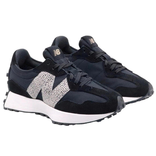 New Balance WS327PH sneaker donna in suede e mesh nero 