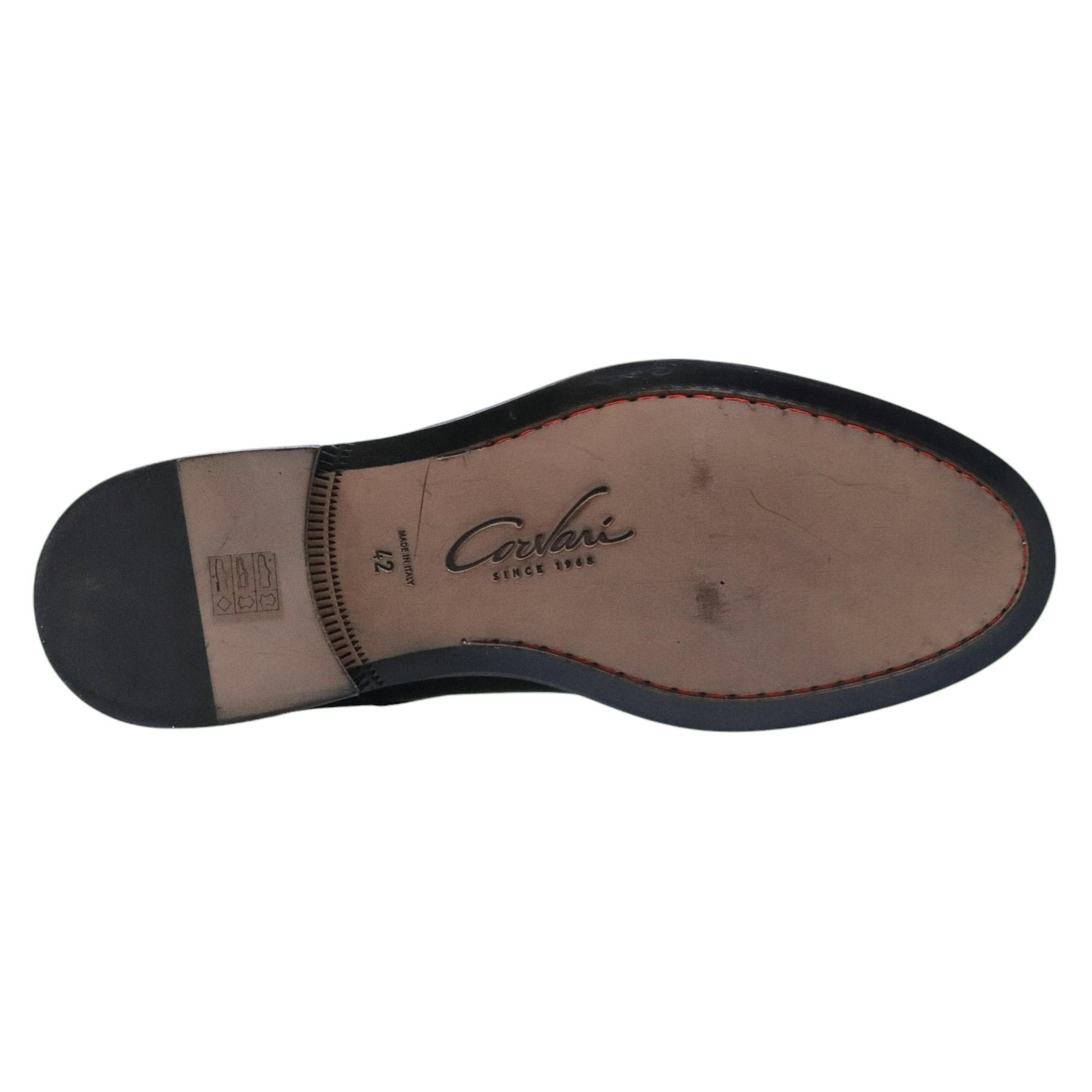 Scarpa Derby uomo Corvari in pelle marrone spazzolata 