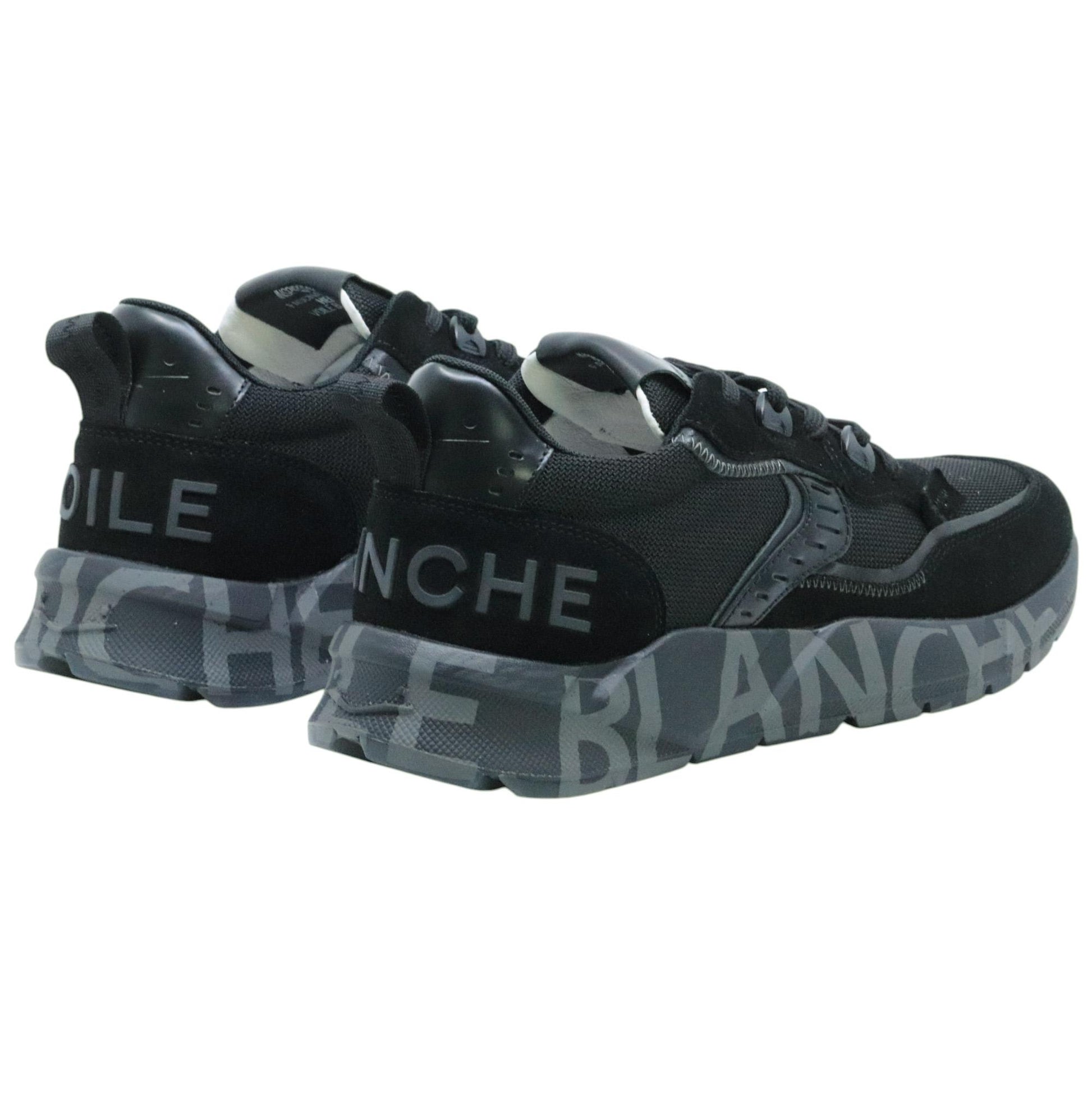 Voile Blanche Club 01 Sneaker uomo in camoscio nero 