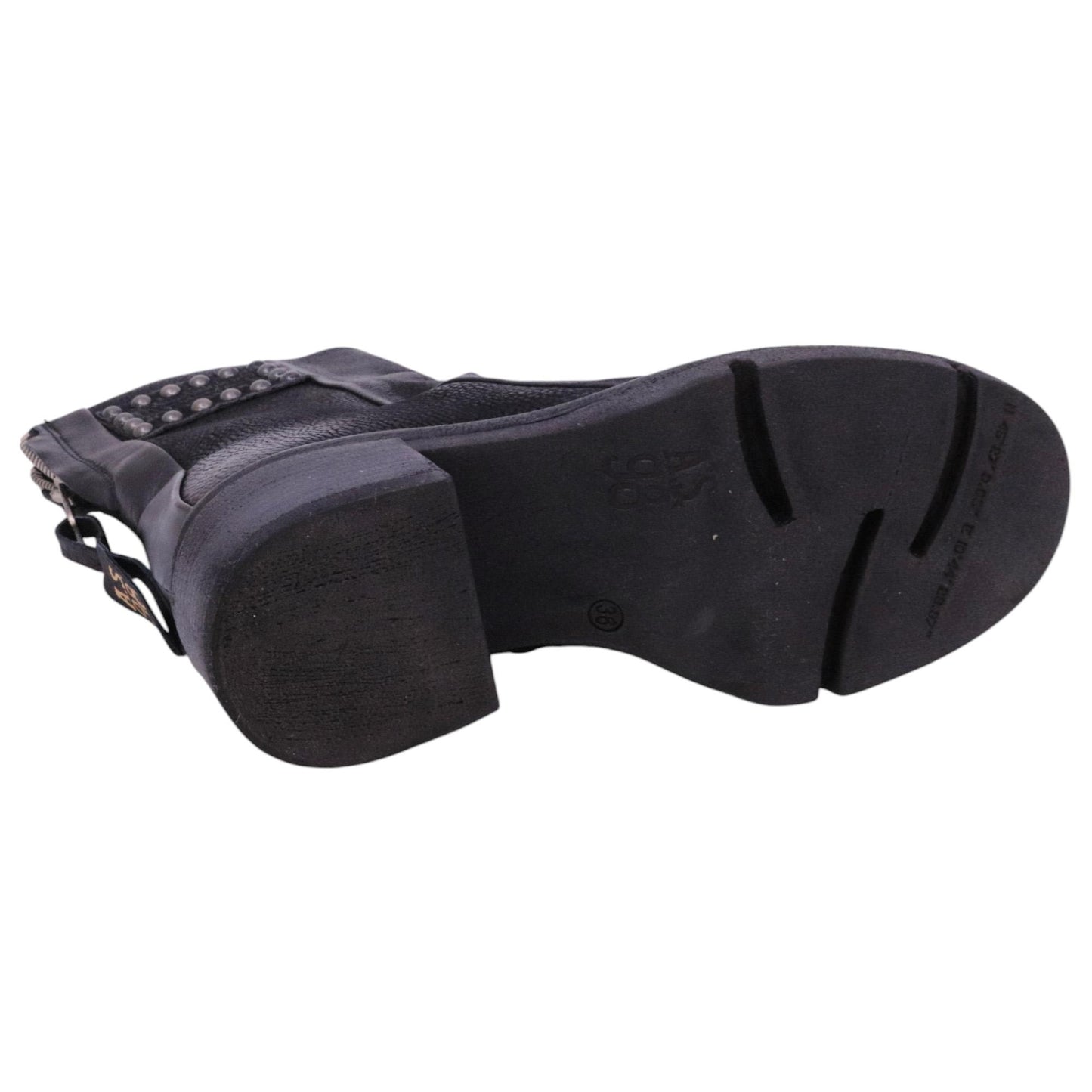 AS98 Eclipse A89227 stivaletto donna in pelle nera 