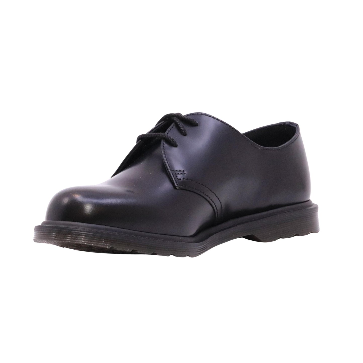 Dr Martens Mayfare 42863001 scarpa uomo in pelle nera Polished Smooth 