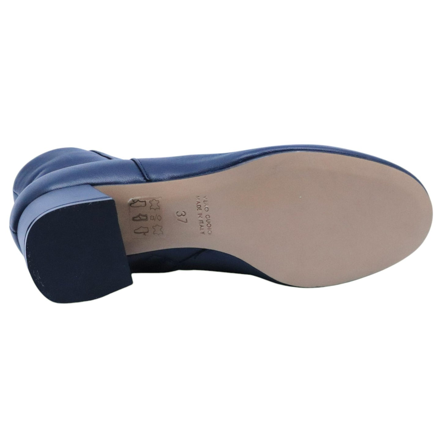 Stivaletto donna Ranyé 133 in pelle blu 