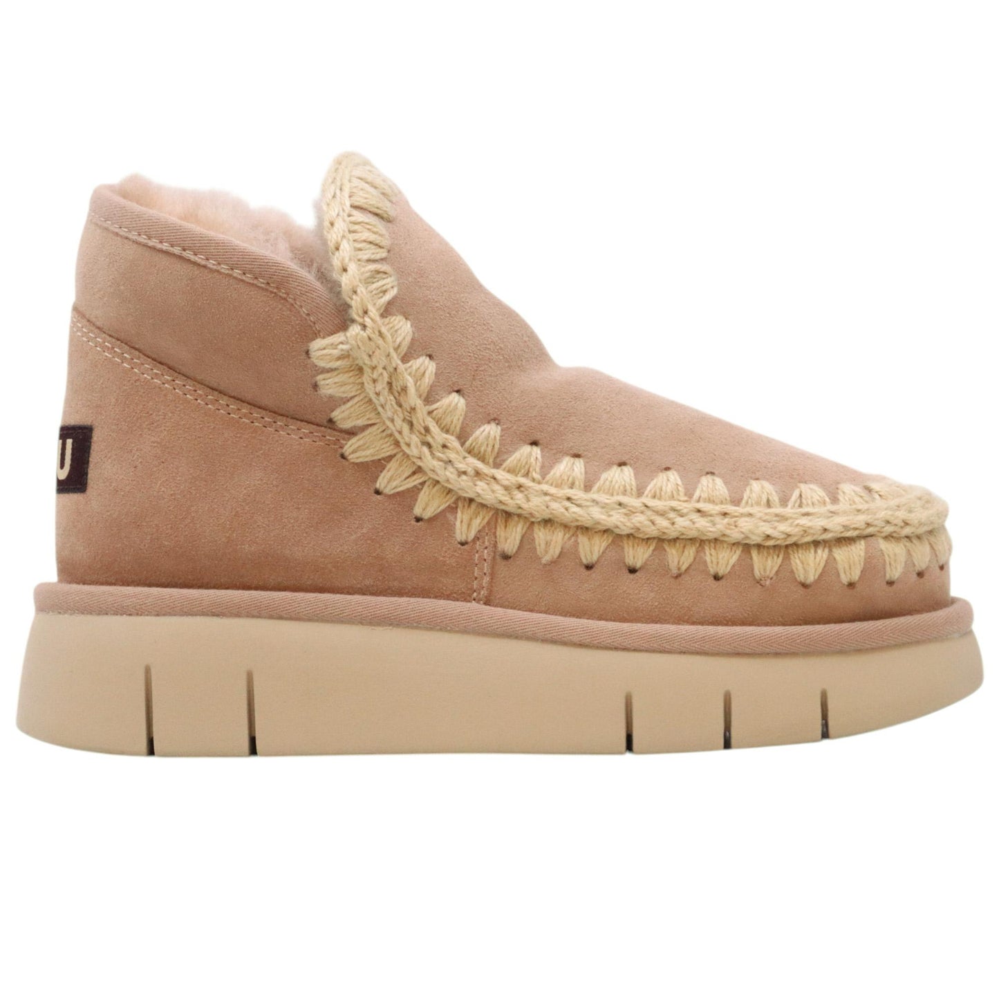 Mou Eskimo Bounce Sneaker W531009A stivaletto donna in montone Camel 