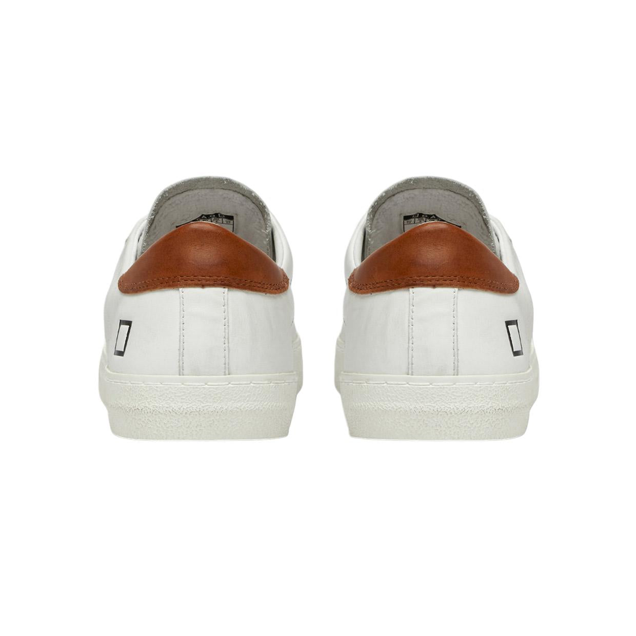 D.A.T.E. Hill Low Vintage Calf White Cuoio HL-VC-WI sneaker uomo 