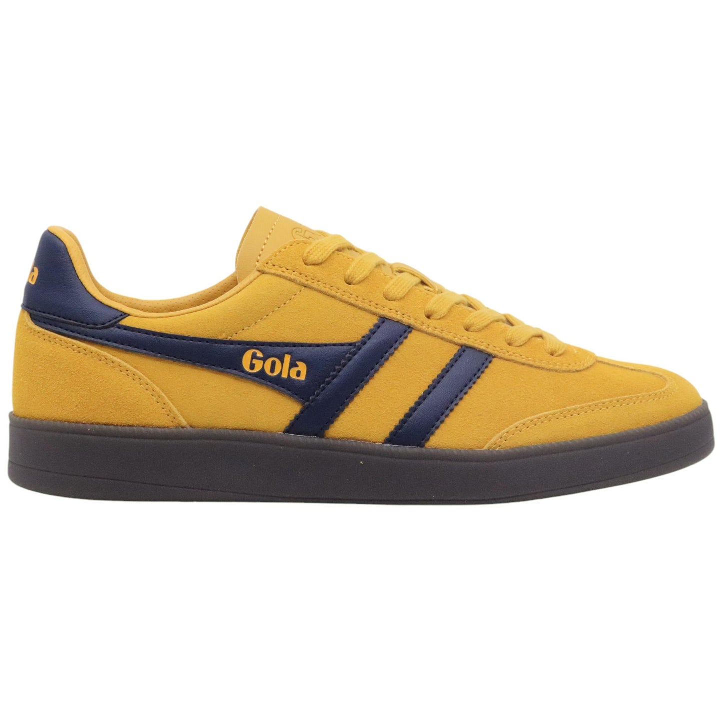 Sneaker uomo Gola Viper Trainers in camoscio giallo 
