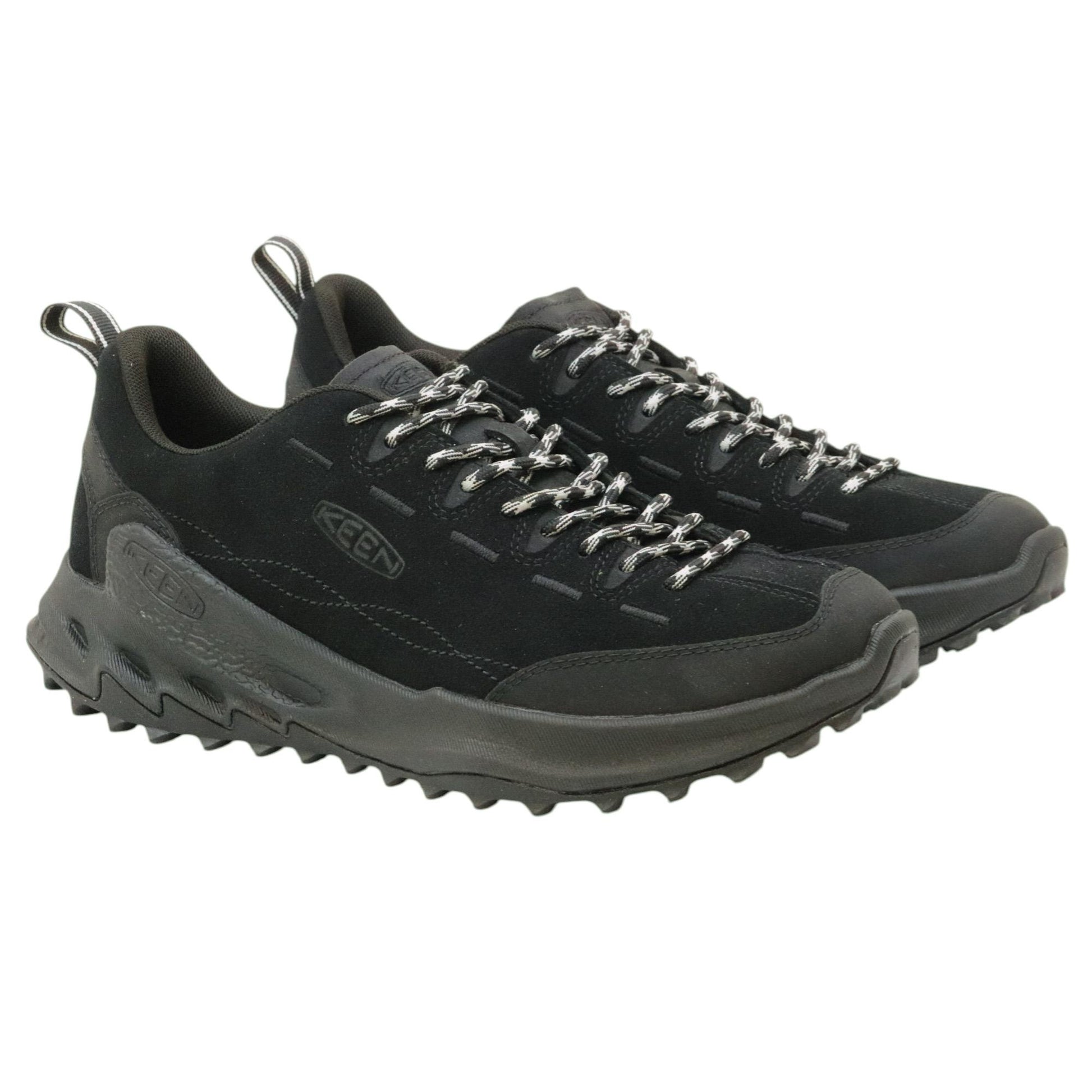 Keen Jasper Zionic sneaker uomo in pelle e tessuto nero 