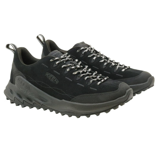 Keen Jasper Zionic sneaker uomo in pelle e tessuto nero 