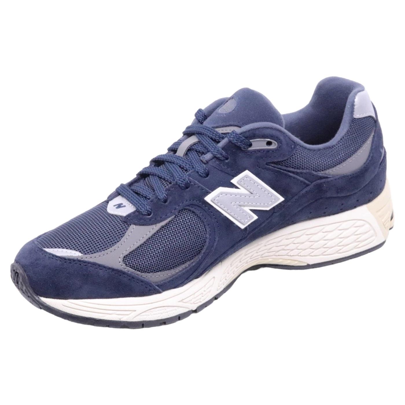New Balance 2002R Eclipse Navy sneaker uomo in camoscio blu con tessuto mesh blu scuro M2002RCA-ECLIPSNAVYBLACK NEW BALANCE