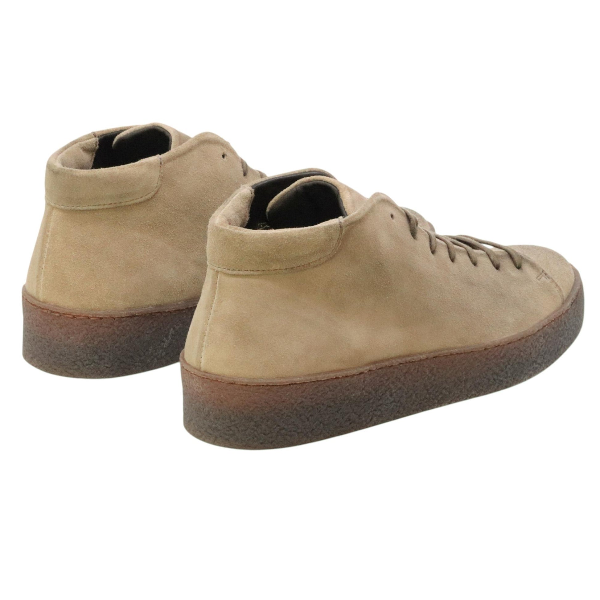 Pawelk's 25451 senaker da uomo in camoscio taupe 