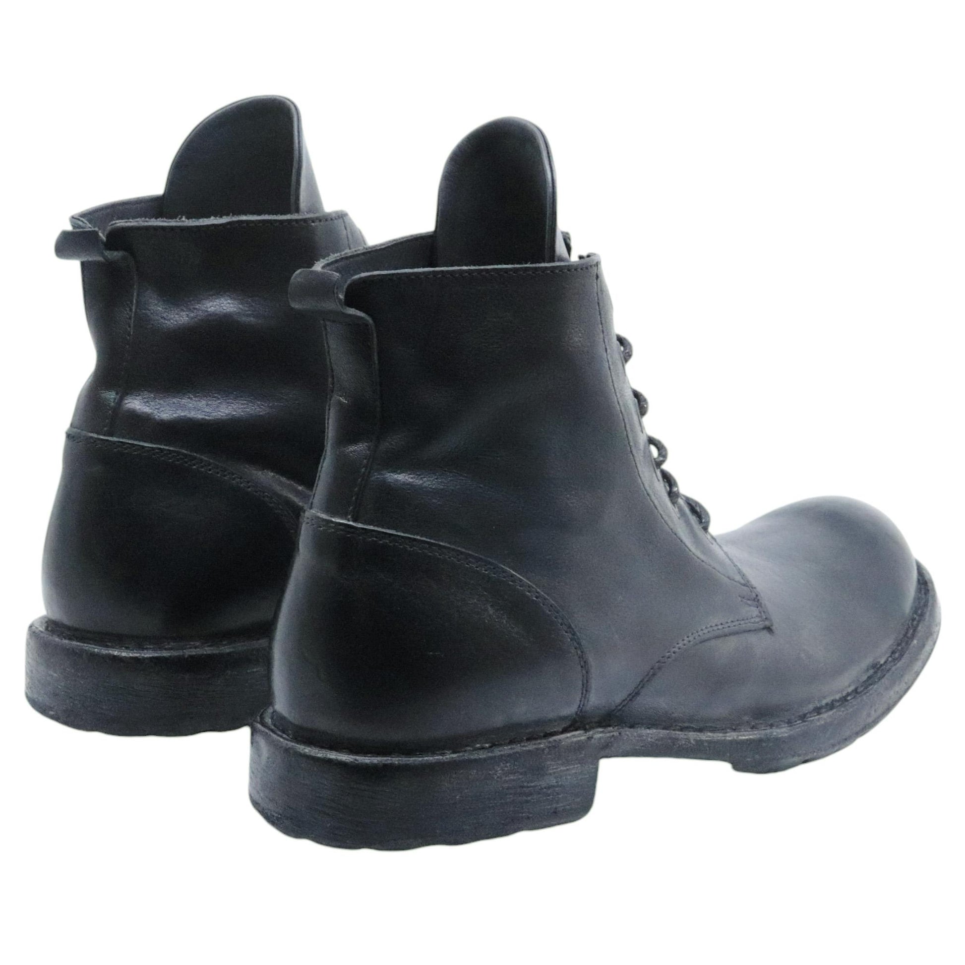 Stivaletto uomo Moma 54401B in pelle nera 