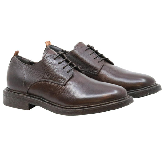 Moma 52403A scarpa derby uomo in pelle nera 