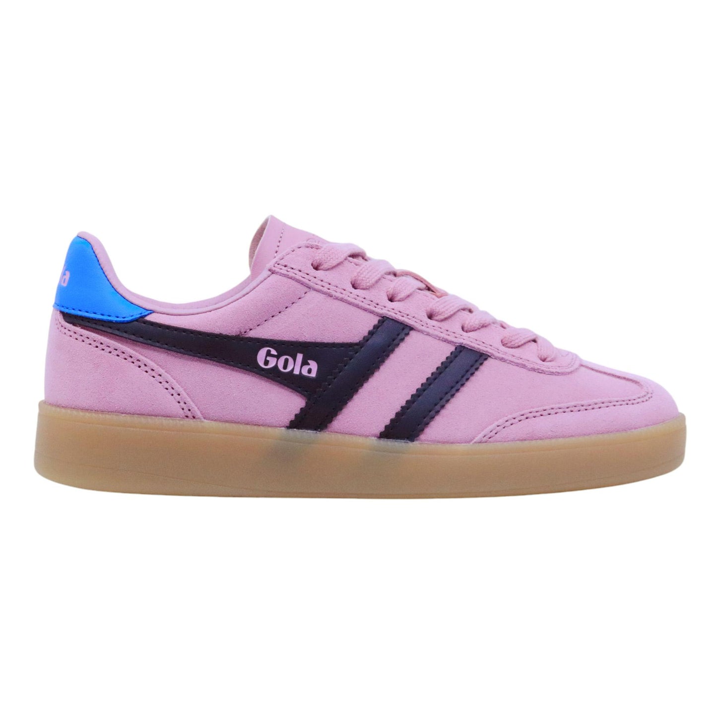 Sneaker donna Gola Viper Trainers in camoscio rosa 