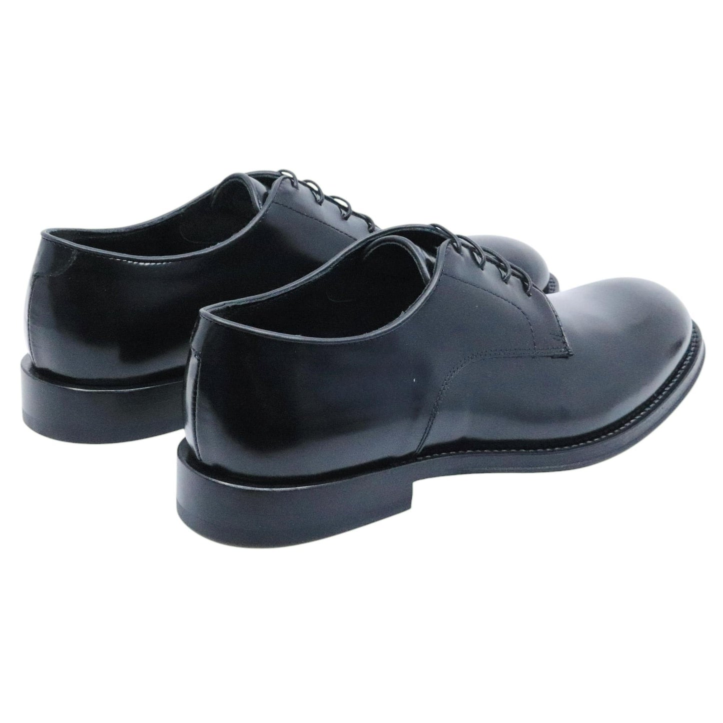 Scarpa Derby uomo Corvari 1821 in pelle nera spazzolata 