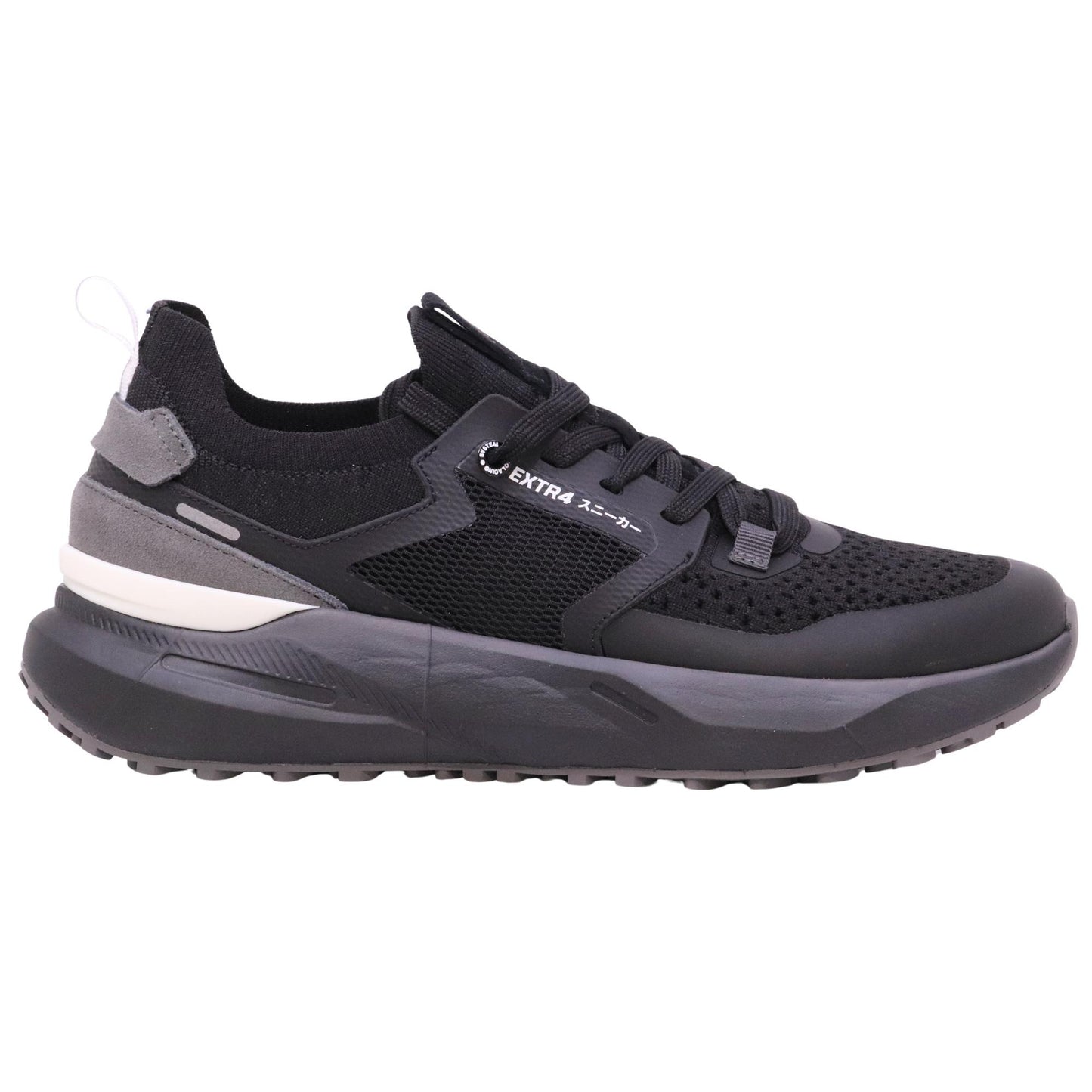 Extr4 Kaizen 3.03 sneaker uomo nera in tessuto tecnico traspirante 