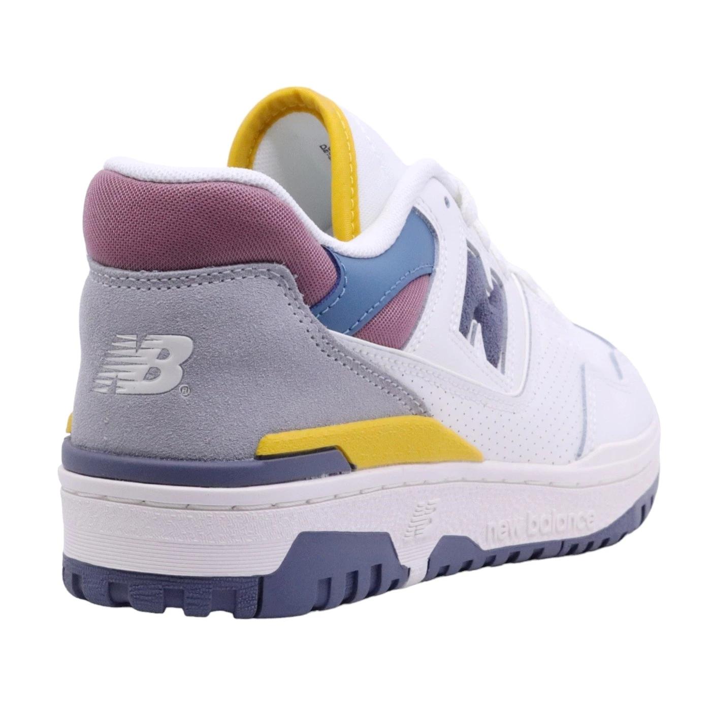 New Balance 550 sneaker unisex in pelle bianca 