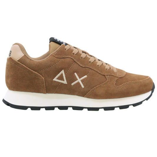 SUN68 Tom Suede Z45106 sneaker uomo in suede marrone 